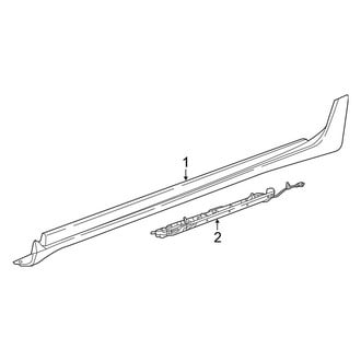 Chrysler OE - Pillars, Rocker & Floor - Exterior Trim