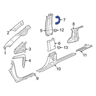 Chrysler OE - Interior Grab Bar