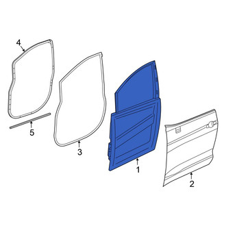 Chrysler OE - Front Left Door Shell