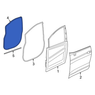 Chrysler OE - Front Inner Door Seal