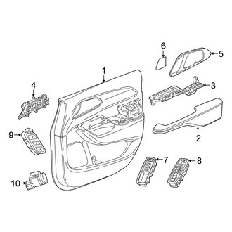 Chrysler OE - Front Door - Interior Trim