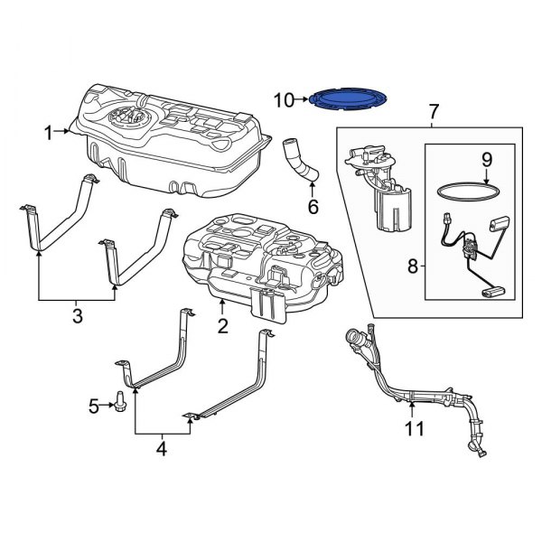 Fuel Tank Lock Ring