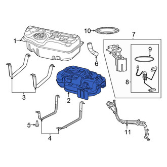 Chrysler OE - Fuel Tank
