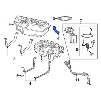 Chrysler OE - Fuel Tank Filler Neck