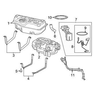 Chrysler OE - Fuel System Components