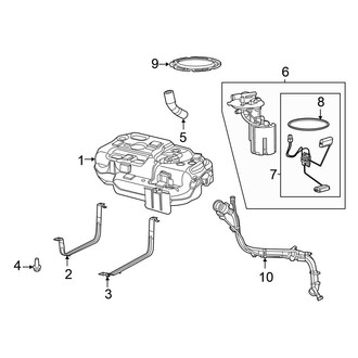 Chrysler OE - Fuel System Components (Limited / Pinnacle / Touring / Touring L FWD)