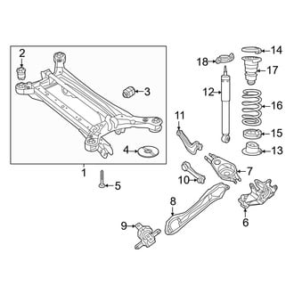 Chrysler OE - Rear Suspension - Suspension Components (AWD)