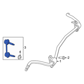 Chrysler OE - Rear Suspension Stabilizer Bar Link
