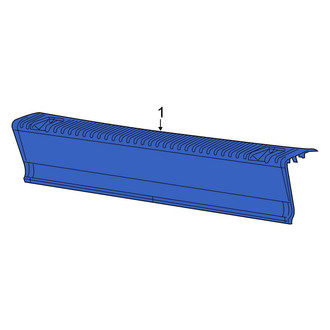 Chrysler OE - Rear Liftgate Trim Scuff Plate