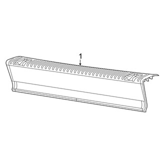 Chrysler OE - Rear Body - Interior Trim