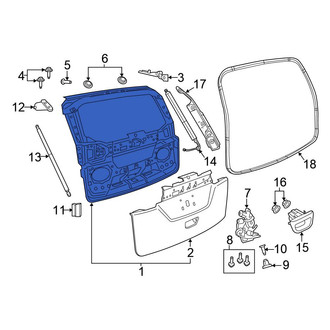 Chrysler OE - Rear Liftgate