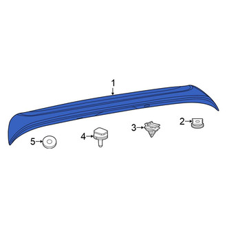 Chrysler OE - Rear Spoiler