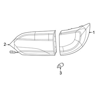 Chrysler OE - Rear Lamps - Combination Lamps
