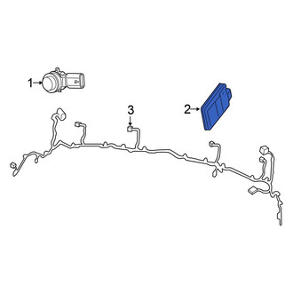 Chrysler OE - Rear Blind Spot Detection System Warning Sensor
