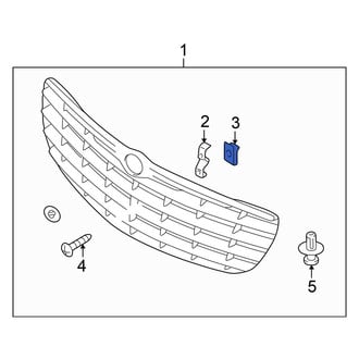 Chrysler OE - Grille Nut
