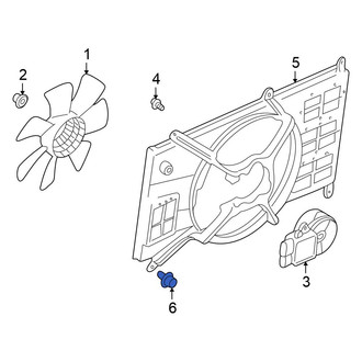 Chrysler OE - Engine Cooling Fan Shroud Bolt