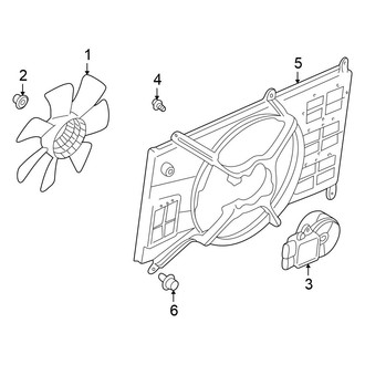 Chrysler OE - Cooling Fan (Coupe 3.0L)