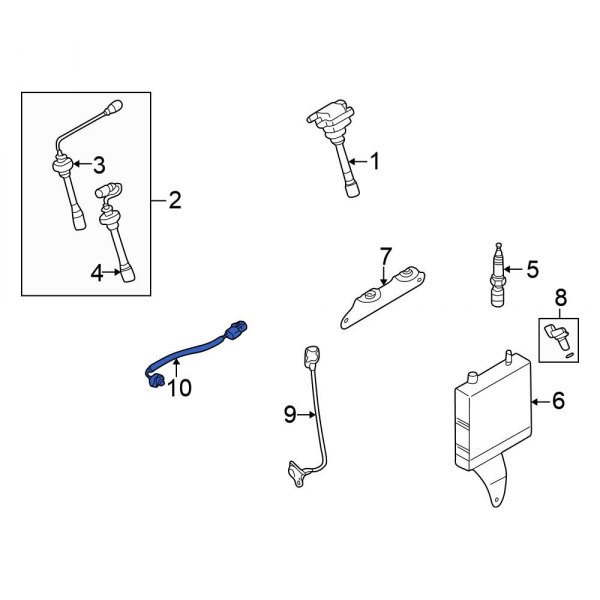 Ignition Knock (Detonation) Sensor