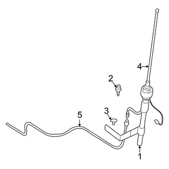 Chrysler OE - Electrical - Antenna (Coupe)
