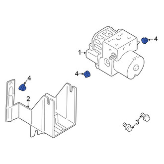 Chrysler OE - ABS Hydraulic Assembly Nut