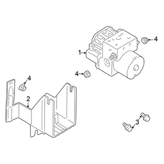 Chrysler OE - Electrical - ABS Components (LX / LXi Coupe 4-Wheel ABS)