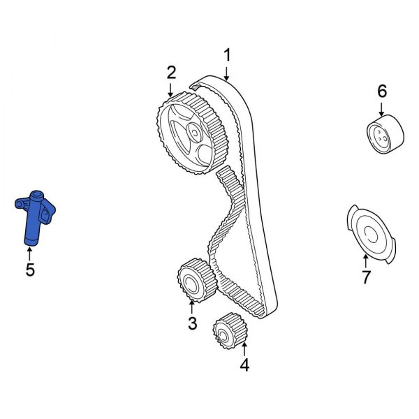 Engine Timing Belt Tensioner