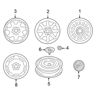 Chrysler OE - Wheels (Coupe)