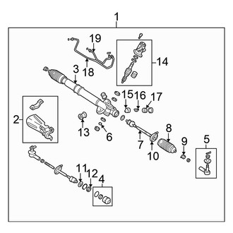 Chrysler OE - Steering Gear & Linkage (Coupe)