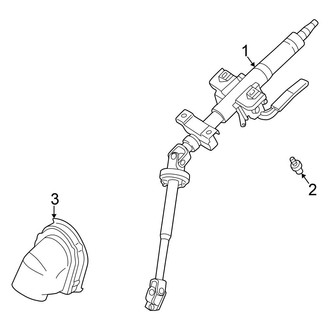 Chrysler OE - Steering Column Assembly (Coupe)