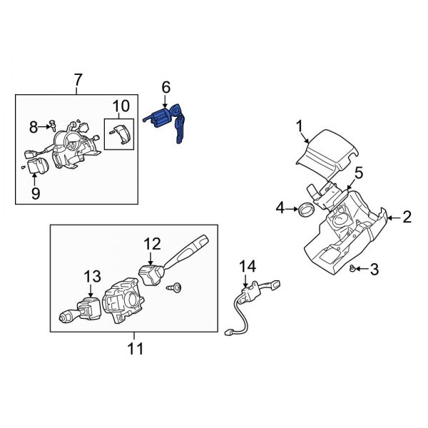 Ignition Lock Cylinder