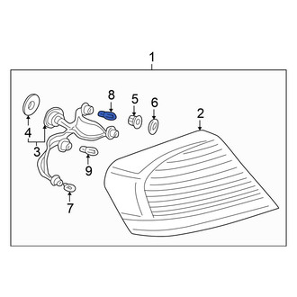 Chrysler OE - Back Up Light Bulb