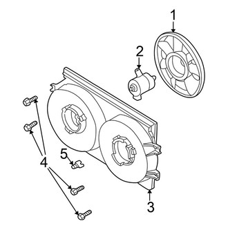 Chrysler OE - Cooling Fan (Convertible 2.7L)