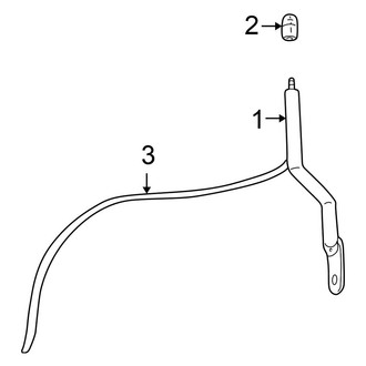 Chrysler OE - Electrical - Antenna (Convertible G / U Engine VIN Character)