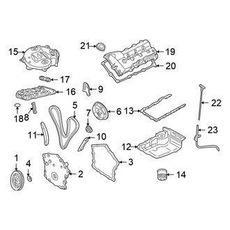 Chrysler OE - Engine Parts (Convertible 2.7L)