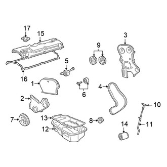 Chrysler OE - Engine Parts (LX Convertible)