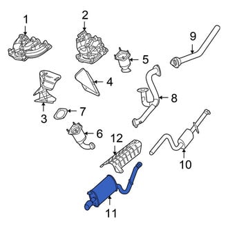 Chrysler OE - Exhaust Muffler