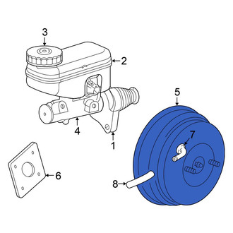 Chrysler OE - Power Brake Booster