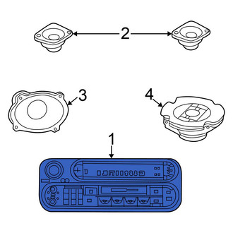 Chrysler OE - Radio Control Unit