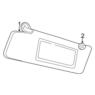 Chrysler OE - Roof - Interior Trim (Convertible)
