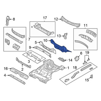 Chrysler OE - Rear Rear Body Panel