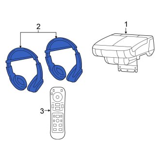 Chrysler OE - Headphones