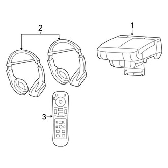 Chrysler OE - Electrical - Entertainment System Components (Convertible)