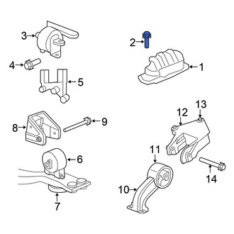 Chrysler OE - Engine Mount Bolt