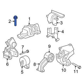 Chrysler OE - Engine Mount Bolt