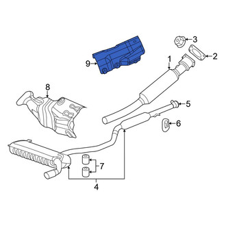 Chrysler OE - Floor Pan Heat Shield