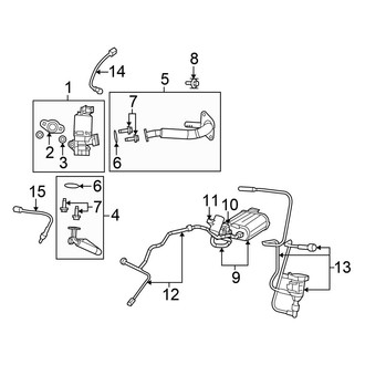 Chrysler OE - Emission System - Emission Components (Convertible 2.7L)