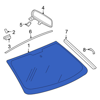 Chrysler OE - Front Windshield
