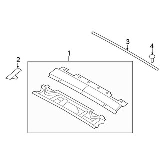 Chrysler OE - Roof - Exterior Trim (Convertible)