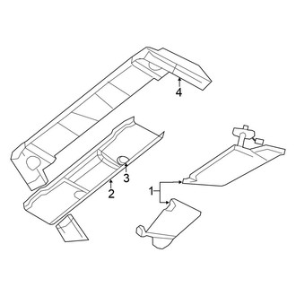 Chrysler OE - Roof - Interior Trim (Convertible)