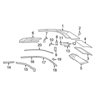 Chrysler OE - Retractable Top - Top & Components (Convertible)